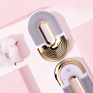 2020 New Skin Care Tools Facial Massage Electric Face Cleaning Silicone Brush - Product Image 1