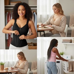 Ceinture de maintien pour femmes, gaine de taille, corset à forte compression, veste de compression, soutien-gorge, gaine de taille, vêtements de mise en forme, <span class=keywords><strong>fajas</strong></span> pour femmes colombiennes - Product Image 4