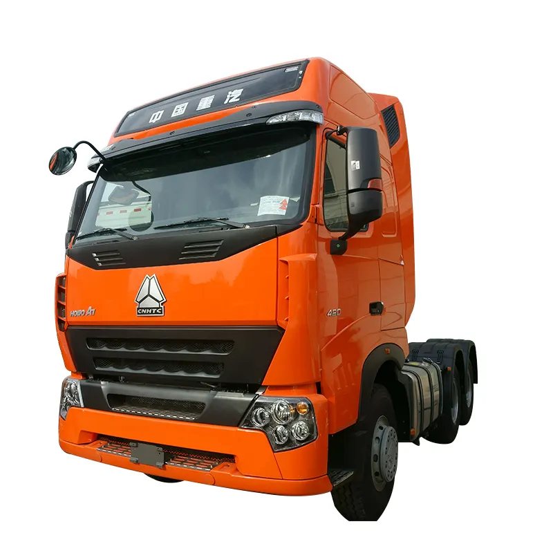 Sinotruk Howo A7 ट्रैक्टर ट्रक सिर 6x4 10 पहिया 371 420 हिमाचल प्रदेश नई बिक्री के लिए ट्रैक्टर ट्रक कीमत