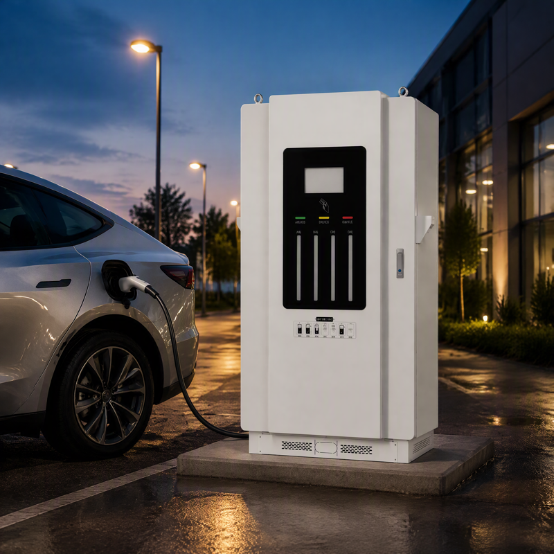 180kW New Energy Vehicle Charging Station, White New Car Charging Pile Can Be Used For Charging Cars In Parking Lots · image 4