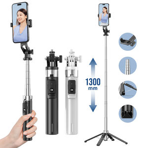 Mini tré<span class=keywords><strong>pied</strong></span> à selfie sans fil 3-en-1 stable de 4 pieds et télécommande portable extensible pour appareils <span class=keywords><strong>photo</strong></span> numériques - Product Image 2