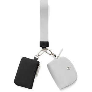 Kadınlar için anahtarlık cüzdan bileklik etrafında naylon Zip özelleştirmek çift kılıfı bileklik taşınabilir anahtarlık cüzdan Mini kadınlar bozuk para cüzdanı - Product Image 2