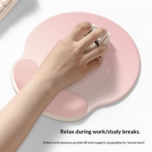 Repose-poignet <span class=keywords><strong>ergonomique</strong></span> de haute qualité pour souris et <span class=keywords><strong>clavier</strong></span>, en mousse à mémoire de forme et gel, surface lisse, base antidérapante en PU - Product Image 2