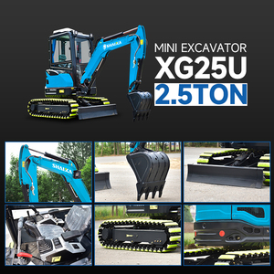 À vendre : Mini-excavatrice économique SHANDING 2,5 tonnes, mini-pelle sur chenilles, excavatrice compacte, nouvelle mini-excavatrice avec moteur Yanmar. - Product Image 3