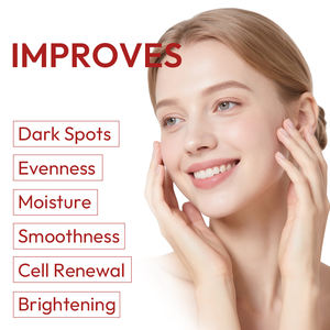 Suero Facial Hidratante que Fortalece la Barrera Cutánea, Blanqueador, Iluminador, con Vitamina C y Niacinamida - Product Image 4