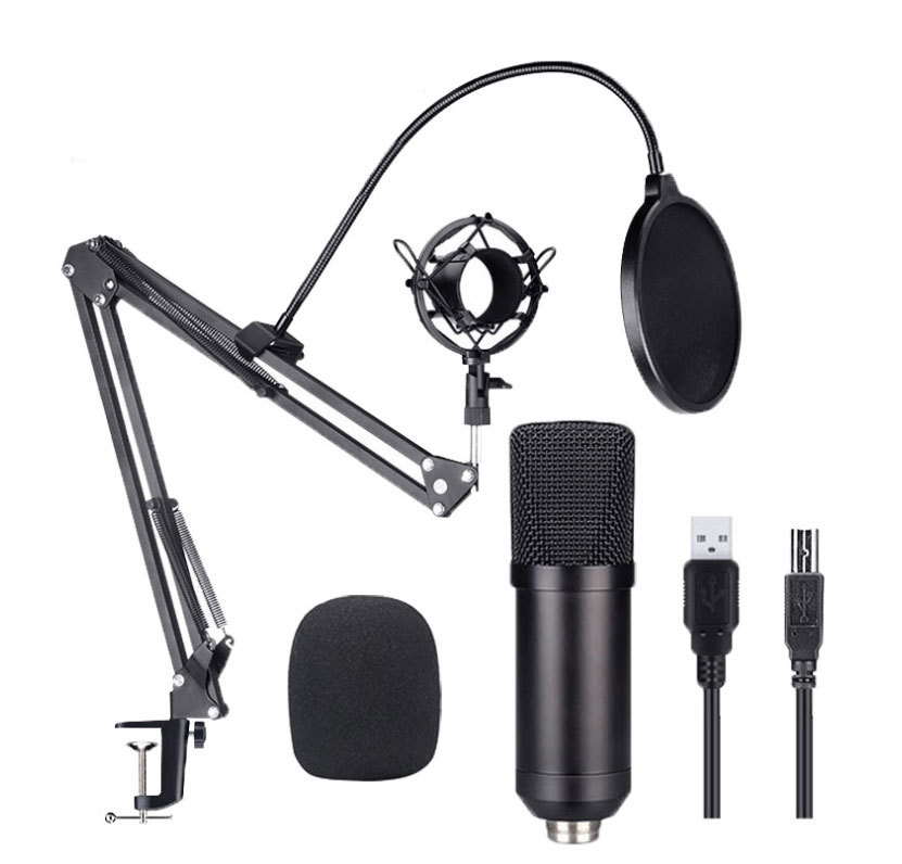 Ensemble micro Fifine BM700 Professionnel Usb Studio Ordinateur Micro À Condensateur Ensemble Pour L'enregistrement