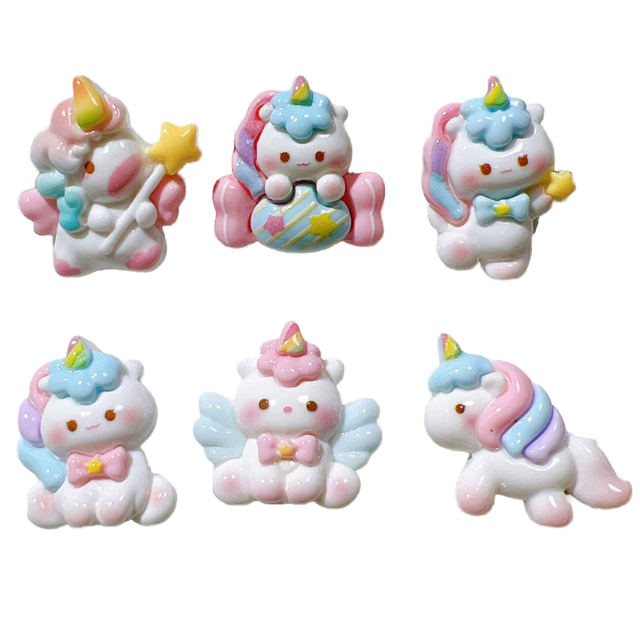 Cartoon Resin Charms for DIY Decor Candy Sugar Phone Case Accessories for Valentine's Day Wholesale