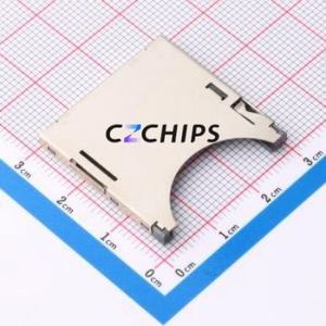 XFSD-0527-010 SD Card / Memory Card Connector SMD Connector Plug-In Type Standard SD Card 2.72mm - Product Image 1