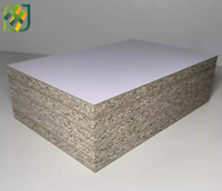 Panneau de particules marron monocouche de 15 mm, économique, imperméable, en bois-ciment, pour usage intérieur et applications hôtelières