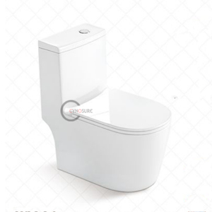 Nouvelle conception 2026 : WC monobloc pour hôtels, avec siège à fermeture douce, chasse d'eau Tornado, économie d'eau, idéal pour salles de bain d'hôtels de luxe - Product Image 1
