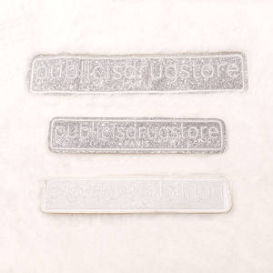 Parches Bordados con Purpurina Navideña (Plateados) - Tela de Fieltro para Coser o Planchar - Forma de Corazón y Gorro - Decoración Festiva Navideña para Regalos - Product Image 4