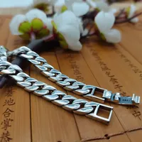 Perak 925 Bahan Perak Sederhana Fashion Retro Kerajinan Perak Thailand Pasangan Pria dan Wanita Personalisasi Tren Gesper Tekan Kuba