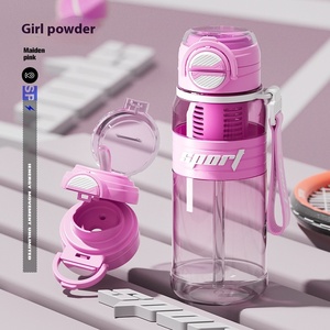 Grande capacité double boisson tasse en plastique poignée d'été nouvelle <span class=keywords><strong>bouteille</strong></span> d'eau Portable de sport de cyclisme en plein air pour les visites d'été pour - Product Image 6