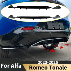 ลิ้นดิฟฟิวเซอร์กันชนหลังสำหรับ Alfa Romeo Tonale 2023 2024 2025 ชุดแต่งสปอยเลอร์ใบมีด ชุดแต่งตัวถังรถยนต์ อุปกรณ์ป้องกันตกแต่ง - Product Image 1