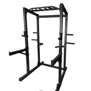 Vendita calda attrezzatura da palestra commerciale multifunzionale potenza mezzo Squat Rack Multi-funzione stazione di allenamento appassionati di Fitness