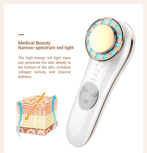 2025 nhà 6 trong 1 vẻ đẹp trên khuôn mặt máy cổ điêu khắc thiết bị sưởi ấm rung động sạch mặt chăm sóc nâng máy massage mặt - Product Image 6