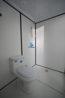 Maisons modulaires en conteneurs détachables de 20 pieds, bureaux portables de luxe en conteneurs préfabriqués avec un design moderne