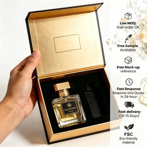 Boîtes d'expédition personnalisées de luxe en papier pour coffrets de produits cosmétiques et parfums avec intérieur en velours - Product Image 5