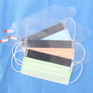 Masker Wajah bedah sekali pakai <span class=keywords><strong>Guangzhou</strong></span> dengan Visor-ikat antisilau grosir untuk klinik - Product Image 5