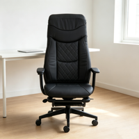 Chaise de bureau ergonomique de luxe, multicolores, personnalisable, avec support lombaire réglable