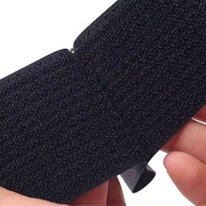 Bande auto-agrippante noire 100 % nylon, crochets et boucles sur un seul côté - Product Image 3