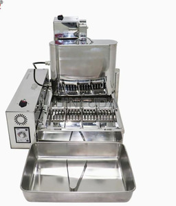 Macchina Automatica Mini per la Produzione di Ciambelle a Quattro File, Ideale per Attrezzature da Forno e Caffetteria per Startup con Ingombro Ridotto - Product Image 4