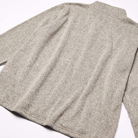 Hochwertige Maßgefertigte Strickwaren Herren Langarm Fleece Viertelreißverschluss Pullover Strickpullover für Männer