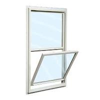 Ventanas de vidrio de aluminio Ventanas de doble acristalamiento para baño para proyecto y Villa Ventana colgada individual superior con vidrio fijo