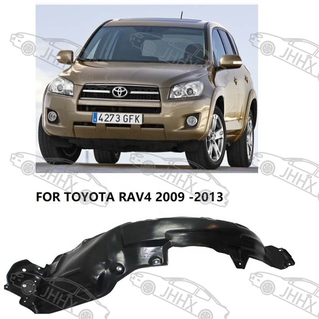 Front Car Inner Fender Liner for TOYOTA RAV4  2009 2010 2012 2013 Car Front Wheel Plastic Fender Liners