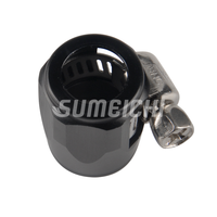 SUMEICHI Finisseurs hexagonaux de haute qualité AN6 I.D. Raccord de serrage d'extrémité de tuyau en aluminium anodisé de 16.0mm AN8 AN10