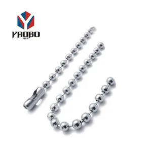 Lage Prijs Met Grote Kwaliteit Metalen 4Mm Rvs Ball Bead Chain