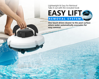 Robot nettoyeur piscine robot nettoyeur piscine sans fil rechargeable robot aspirateur sans fil
