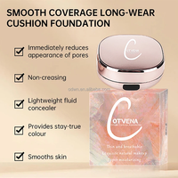 OTVENA Fond de Teint Hydratant Contrôle Sébum Éclaircissant Lissant Effet Coussin 15g – Meilleure Vente