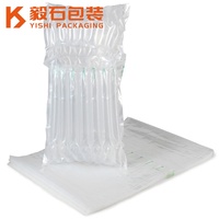 Film de protection en colonne d'air YISHI en forme de Q, emballage de rembourrage en plastique à bulles recyclable, rouleau de coussin de colonne, protecteur de bords
