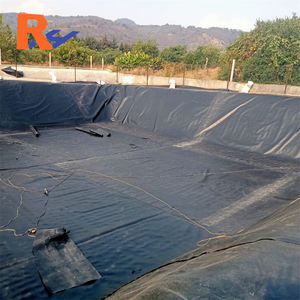Géomembrane HDPE pour l'industrie du sel, les réservoirs d'eau, les bassins d'épuration des effluents laitiers et les bassins pour la faune aquatique de 1 acre - Product Image 5