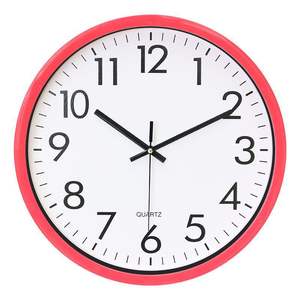 انخفاض موك 12 بوصة الكوارتز ديكور المنزل ساعة الحائط الصانع في الصين البلاستيك الترويجي - Product Image 5