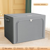 Organisateur de stockage de jouets à glissière debout pour vêtements couvercle de boîte de rangement peu encombrant pour armoire de chambre à coucher usage domestique