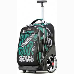 Free Sample <b>Soft</b> Roller Camping Luggage Wheeled Duffel <b>Bags</b> Day Business Trip Trolley Rolling Gym <b>Travel</b> <b>Bag</b> <b>With</b> <b>Wheels</b> - Product Image 4