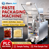 Machine d'emballage horizontale automatique pour liquides en sachet, équipement de remplissage et de scellage pour sauces, miel, ketchup, production OEM