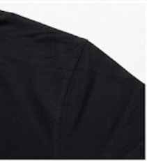 เสื้อโปโลสีดำแบรนด์ส่วนตัว |   เสื้อยืดคอตตอนปิเก้เนื้อหนา ระบายอากาศได้ดี |   ปักโลโก้ตามสั่ง แขนสั้นสีพื้นเรียบ - Product Image 4