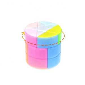 Cubo Magico Cilindrico Yongjun con Stelle Colorate, Giocattolo Educativo Speciale - Product Image 4
