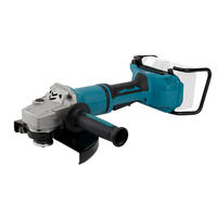 Meuleuse d'angle sans fil industrielle de 180 mm, machine à découper le métal de qualité supérieure, batterie Li-ion, vitesse réglable
