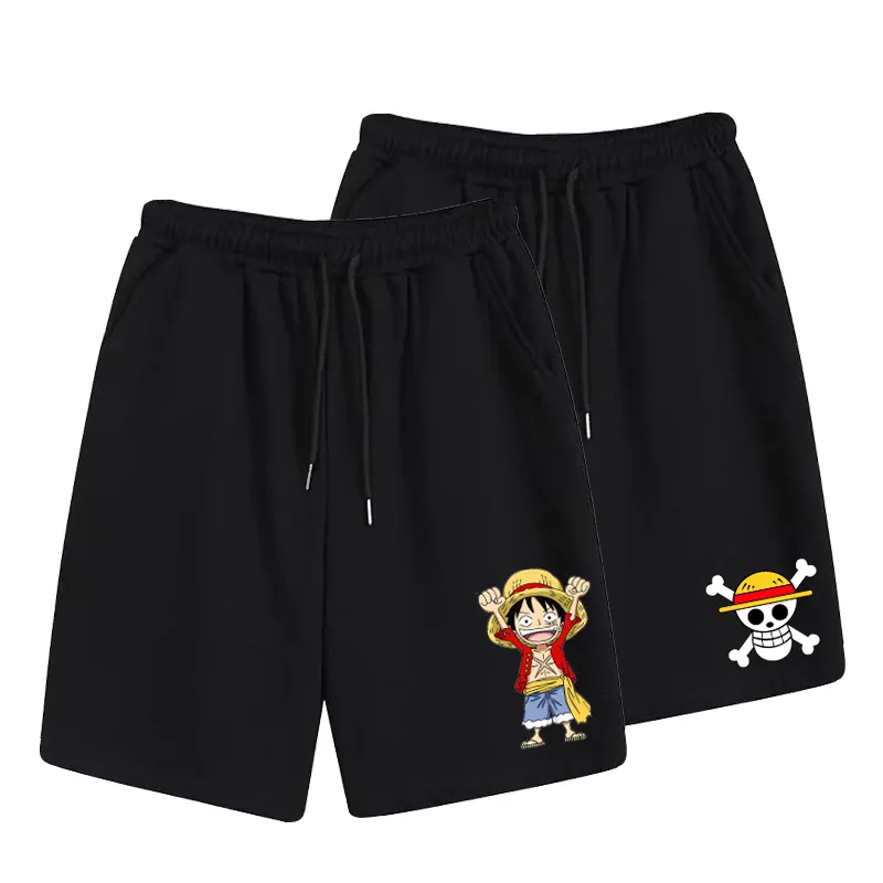 One Piece Chopper White Beard Summer Shorts Sports Pants Anime Two-dimensional Casual Beach Pants Men and Women