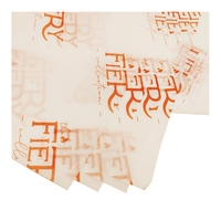 Nouveau produit, papier d'emballage floral avec logo imprimé, papier de soie pour emballer les vêtements