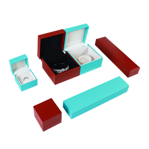 Factory Luxury Custom Buckle Jewelry <b>Box</b> for <b>Ring</b> Necklace Bracelet Custom Logo Jewelry Packaging for Wedding - Product Image 1