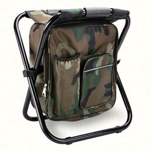 Hot Selling <b>Portable</b> Camping Beach Fishing Folding Beach Chair <b>Stool</b> With Cooler - Product Image 2