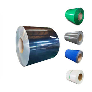 Bobinas de Acero PPGI en Oferta - RAL 6005 RAL 9016 Bobinas de Acero Prepintadas con Recubrimiento de Color Galvanizado y Aluminio para la Industria - Product Image 1