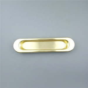 Serrure de porte coulissante de salle de bain encastrée moderne BBDHOME avec poignée en acier dissimulée, garantie 1 an - Product Image 5