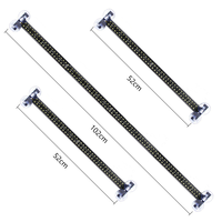 Nouvelle bande lumineuse LED Aurora ultra-lumineuse et puissante, combinée, faisceau de route, tout-terrain, camion, IP67 étanche, 6500K blanc, DC 12-24V