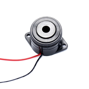 30*25MM 24VDC Decibel Cao Liên Tục Tiếng Bíp Âm Thanh Hoạt Động Piezo Buzzer Bảng Điều Khiển Nhỏ Gắn Buzzer Với Cáp - Product Image 5
